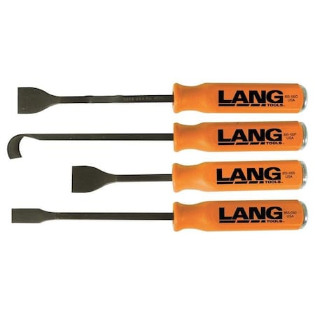 Kastar Kastar KAS855-4ST Specialty Scraper Set - 4 Piece KAS855-4ST